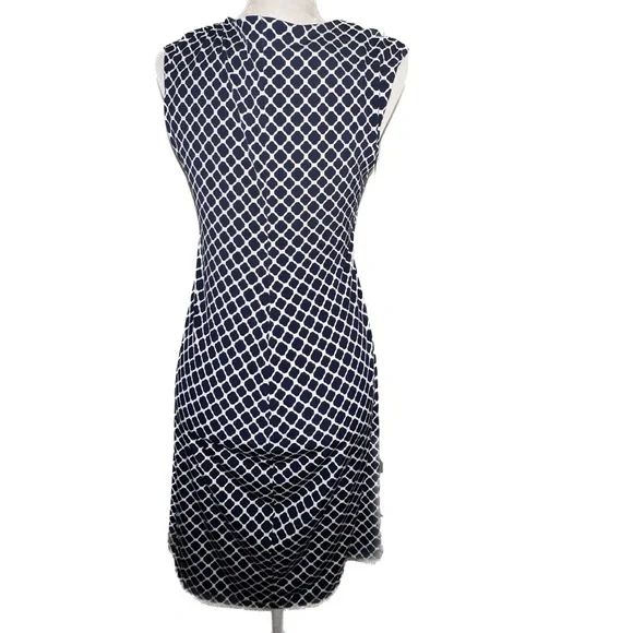 New - Enfocus Studio Blue Dress | Color: Blue/White | Size: 14 - Picture 10 of 13